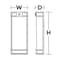 Afx Elston Outdoor - LED 12W - 1050 Lm - 120V - Brushed Aluminum ELTW0710LAJD1BA - alternate 3
